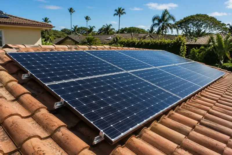 Installation de panneaux solaires à Alairac
